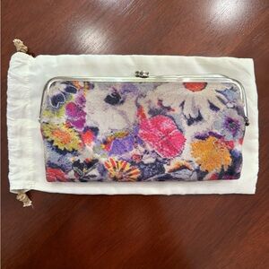 HOBO Multicolor Floral Clutch